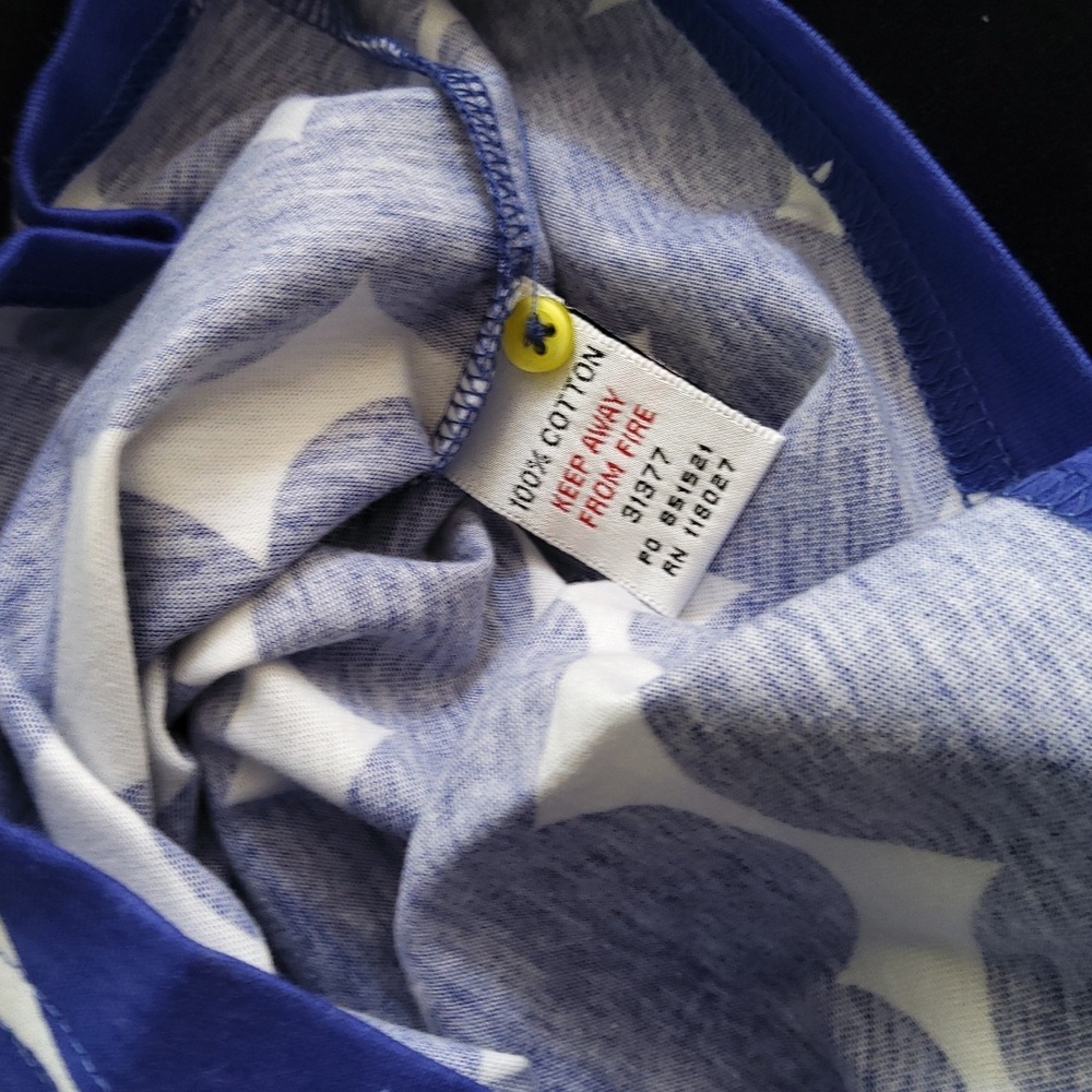 MINI BODEN💥Nwot💥Blue & White Circle Summer top/dress - Picture 4 of 4